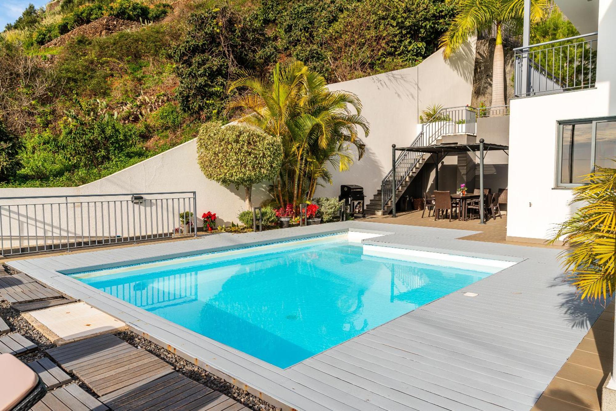 Villa Nunes, Big Holiday House With Private Pool Calheta  Esterno foto