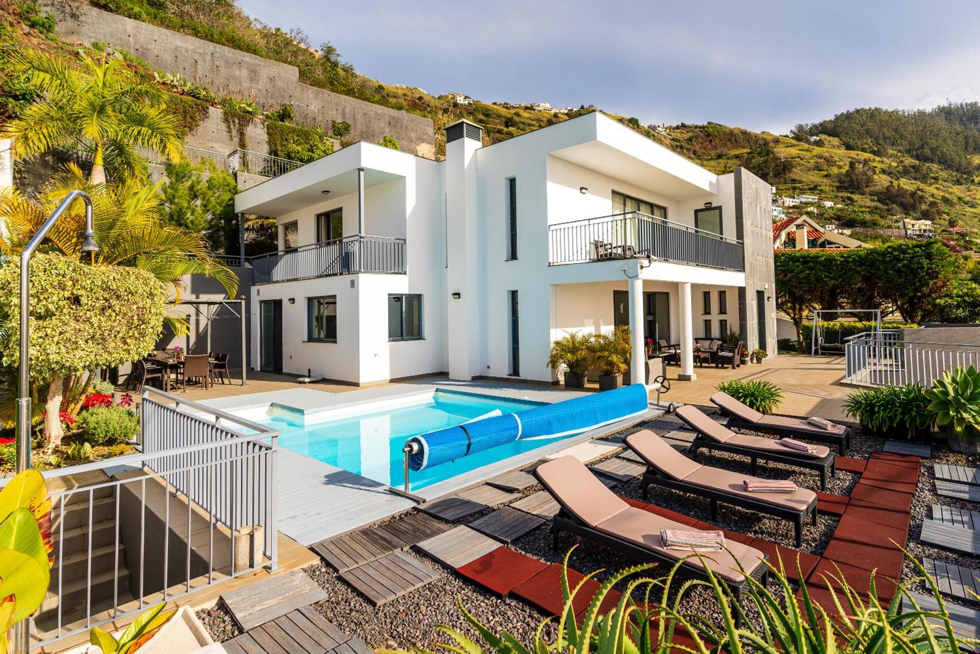 Villa Nunes, Big Holiday House With Private Pool Calheta  Esterno foto